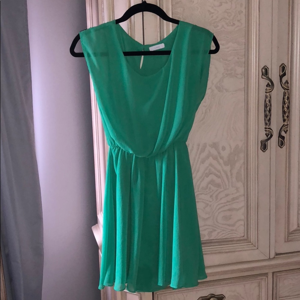 LUSH green dress